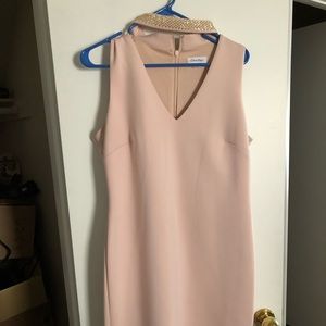 Blush Calvin Klein Dress